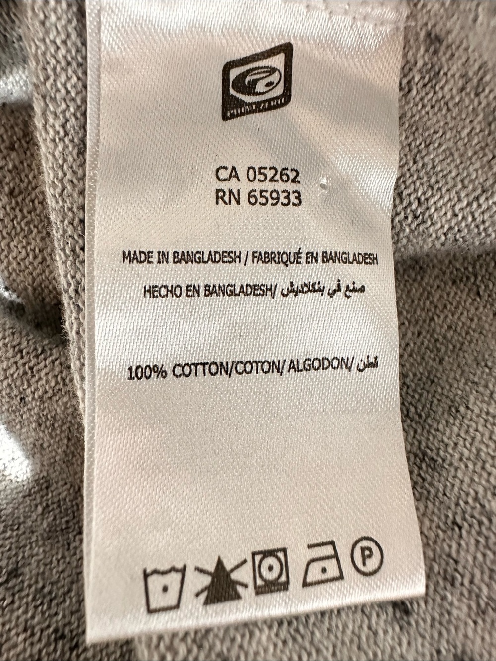POINT ZERO Quarter Zip Cotton Knit Sweater Grandpa Coastal Cabin L - Picture 6 of 7